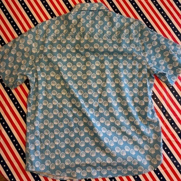 Charleston Threads Shell Linen Button Down Shirt - Picture 8 of 10